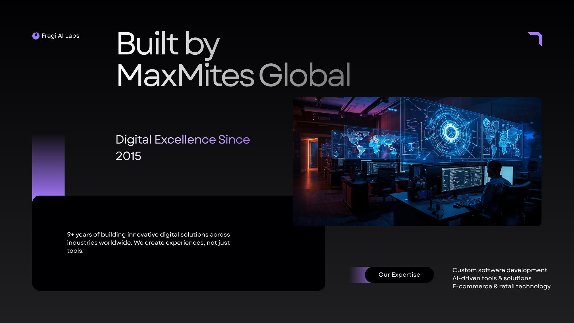 Built by MaxMites Global deck visual