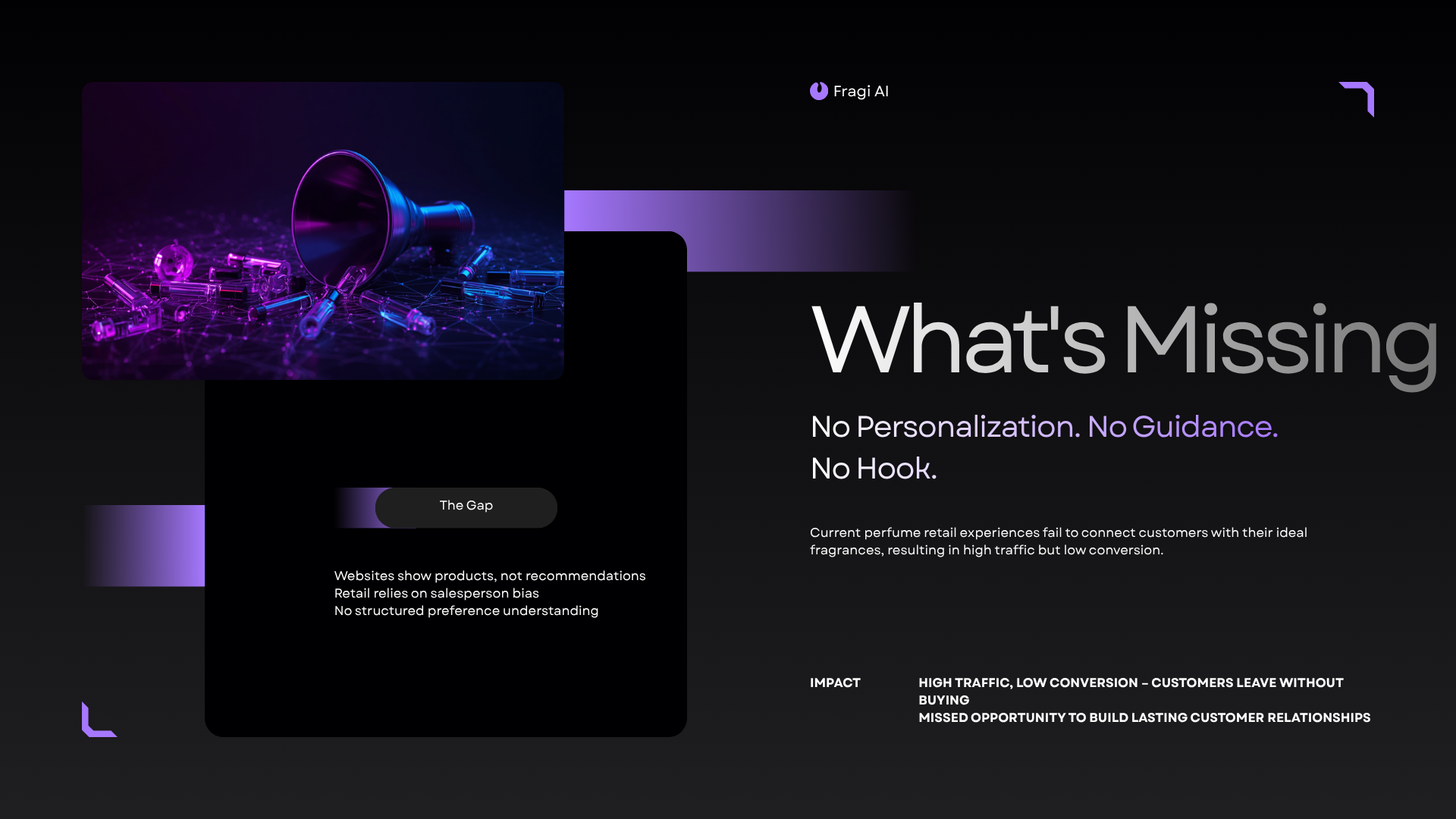 Fragrance lab style missing personalization visual